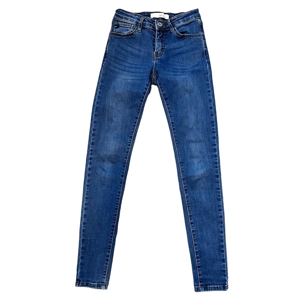 KanCan Womens Medium‎ Wash Skinny Jeans Size 1